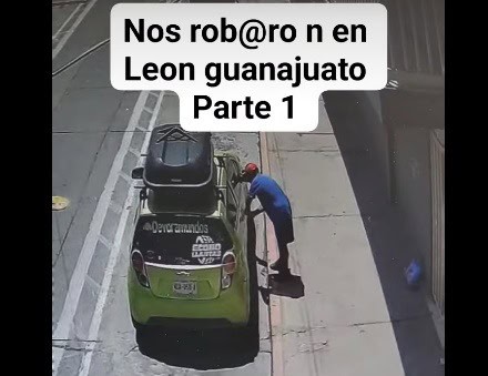 Que ‘vergüenzausky’ para Leoncito a nivel nacional: graban robo al Wasausky, auto del influencer Devoramundos en el centro de León