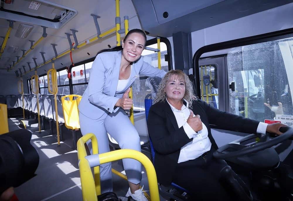 Encabeza Ale Gutiérrez banderazo de salida de 65 nuevas unidades del SIT