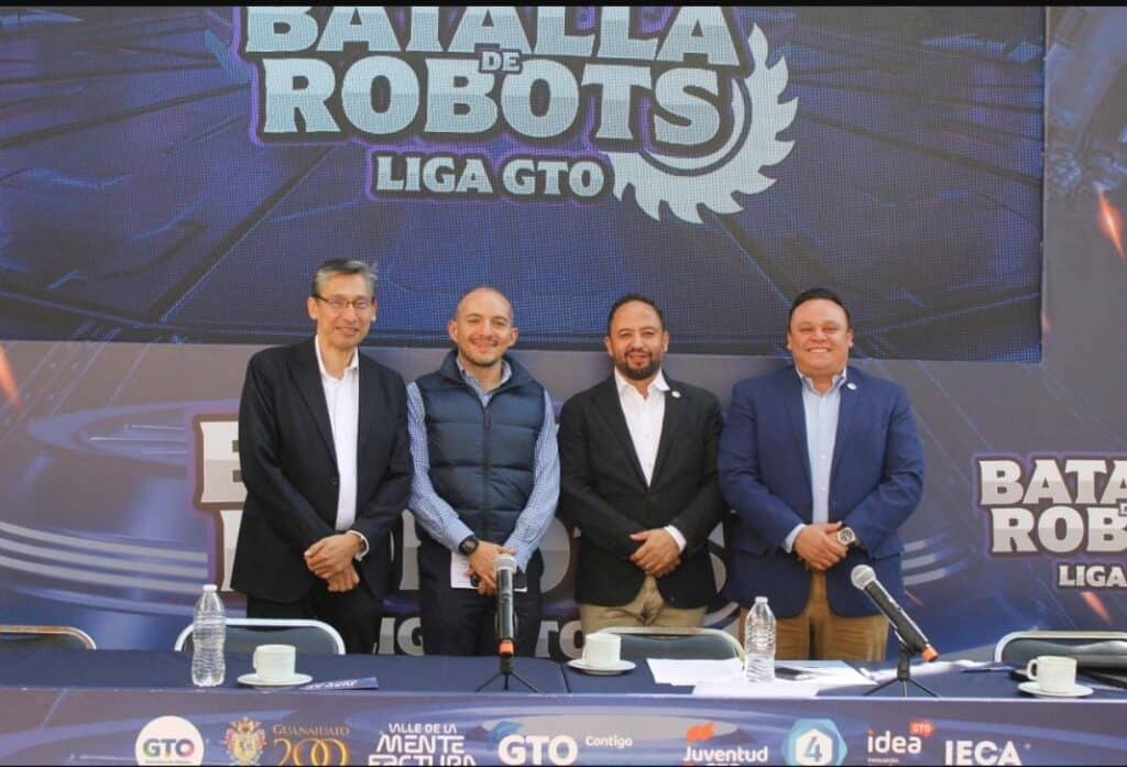 Batalla de robots en Guanajuato.