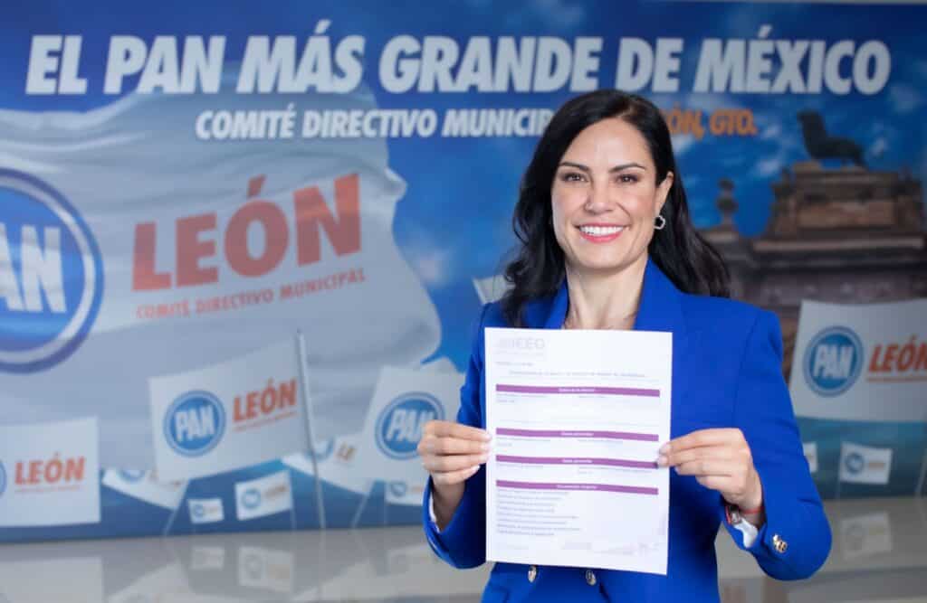 Va Alejandra Gutiérrez por la reelección en León