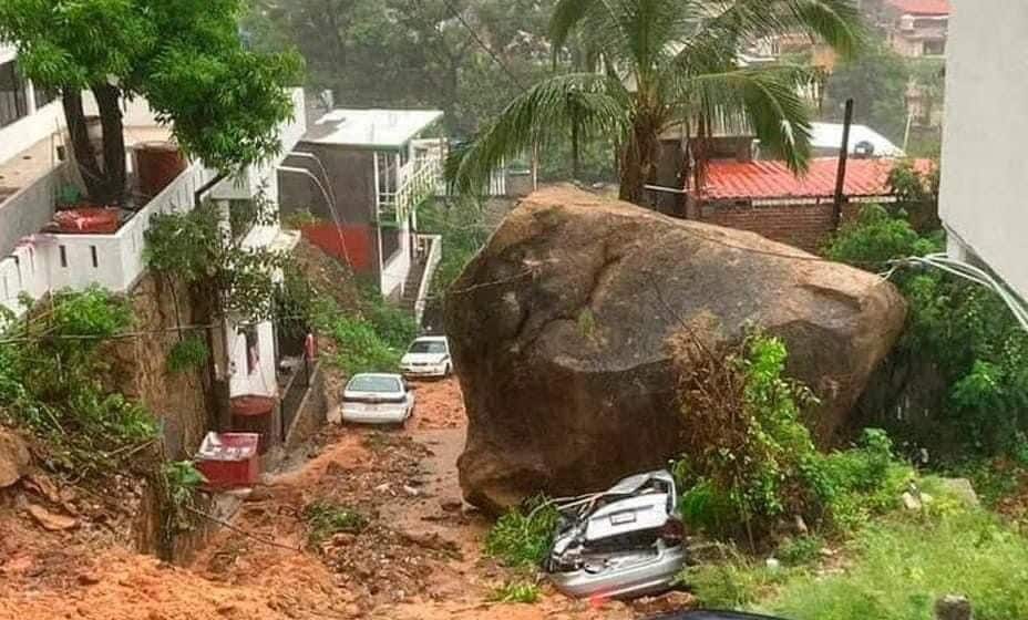 A casi un año, otro huracán vuelve a destrozar Guerrero
