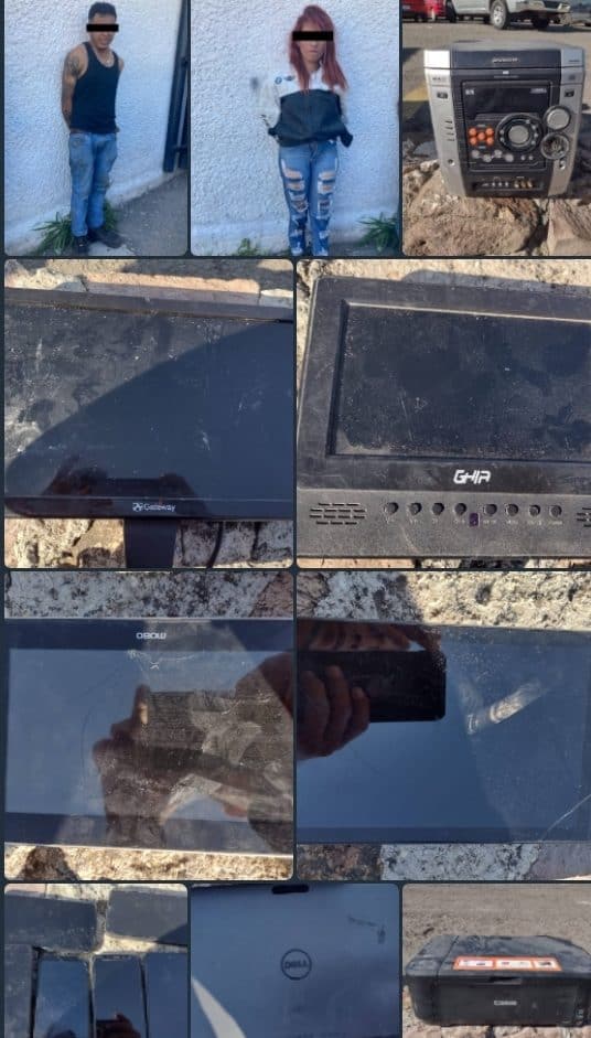 Por robo a casa, dos hermanos fueron detenidos, uno de ellos lleva 18 detenciones