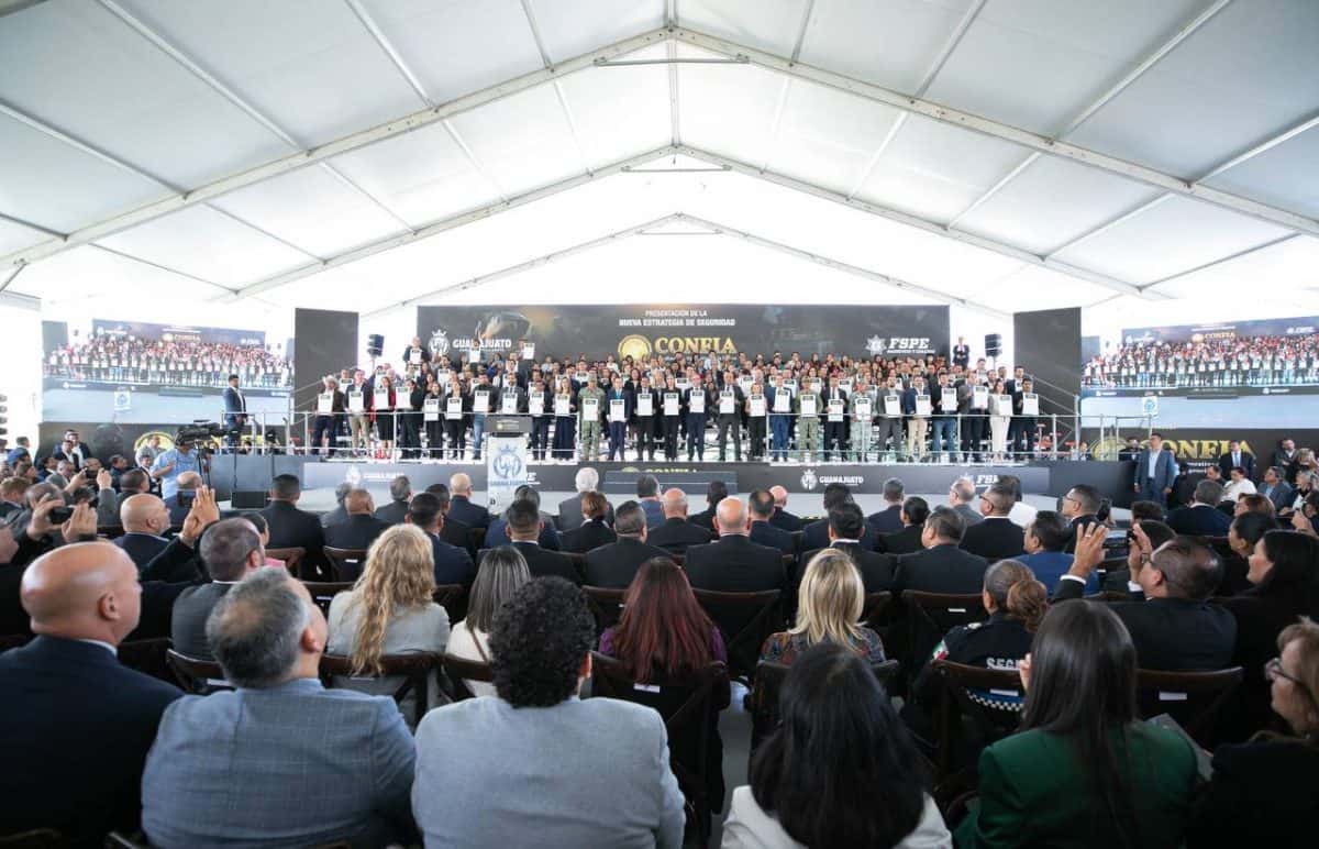 Presentan nueva estrategia de seguridad para Guanajuato "CONFIA" - Cuéntame