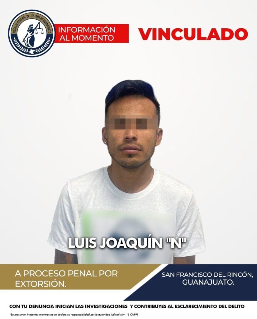 Capturan a sujeto que extorsionaba en San Francisco del Rincón
