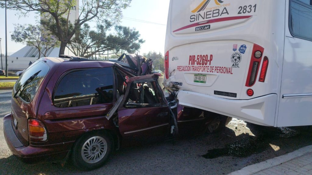Impactante accidente en Bulevar Aeropuerto