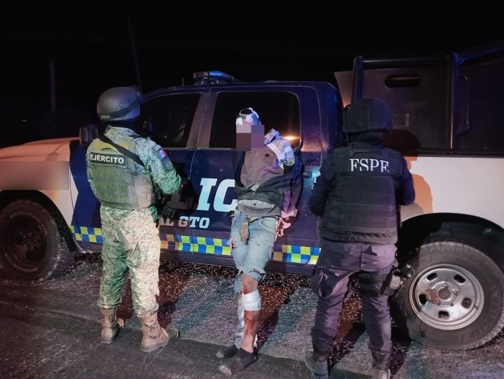 Detienen a hombre armado en San Luis de la Paz; está vinculado a delitos de alto impacto