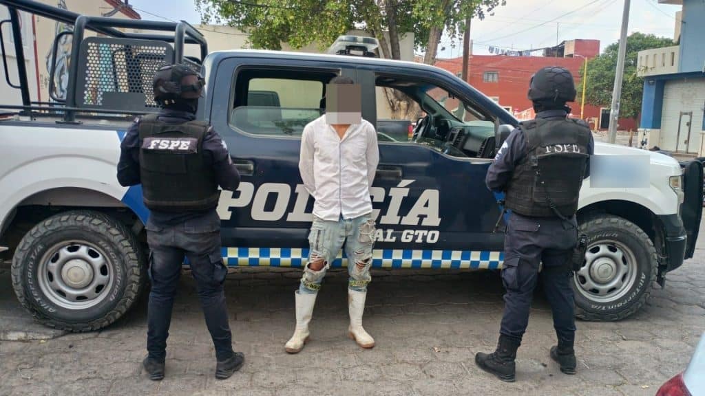 Detienen a presunto acosador en San Luis de la Paz