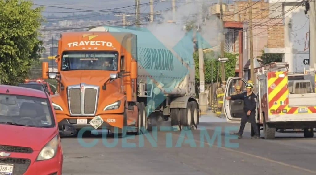 Fuga de químico moviliza a cuerpos de emergencia en el Fraccionamiento Hidalgo