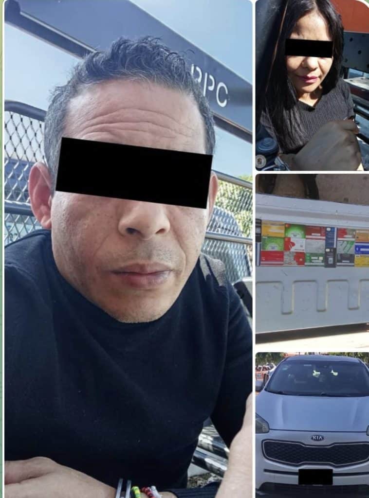 Un hombre con mascarilla en un lugar público, con la cara parcialmente oculta, look casual y fondo urbano.