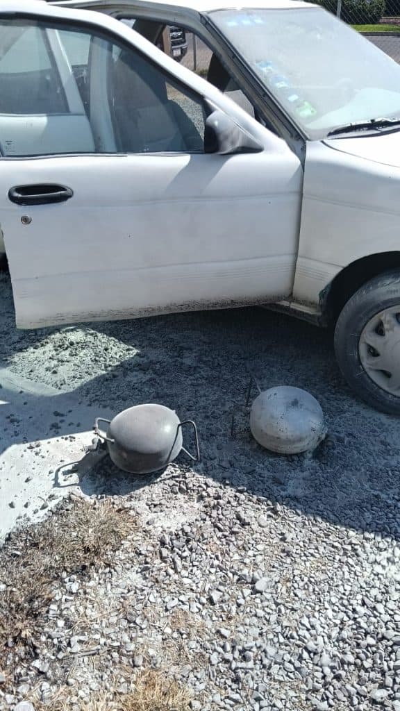 Padre e hijo resultan lesionados por explosión de cilindro de gas en Irapuato