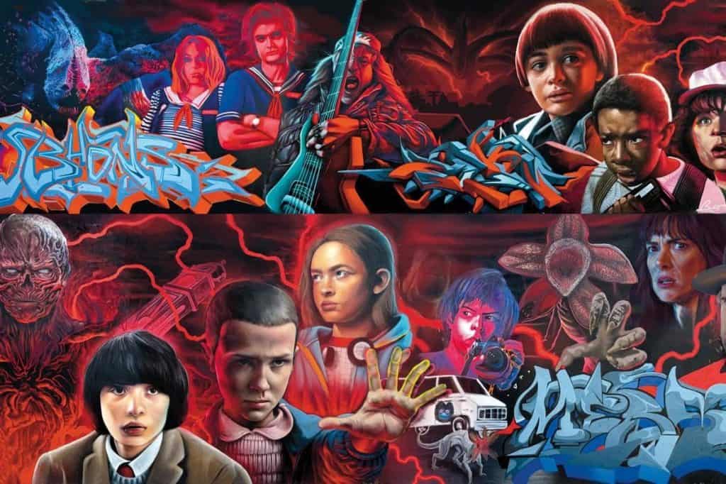 León impulsa el talento juvenil con mural inspirado en Stranger Things