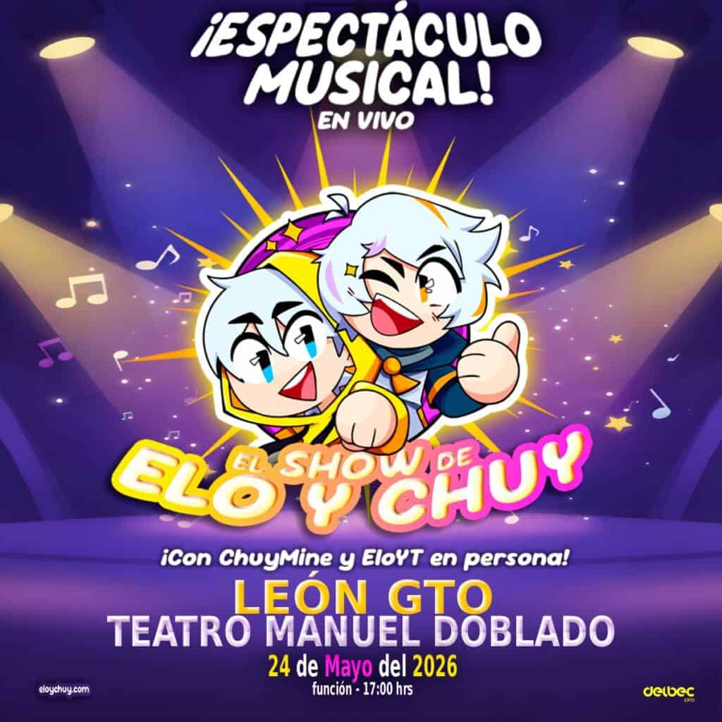 ¡Chuymine llega a León! Esto cuestan los boletos para ver a Elo y Chuy en vivo