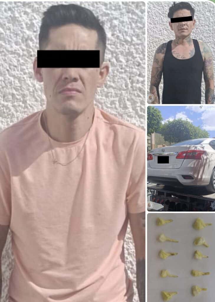 Fingen ser repartidores y asaltan vivienda en León; terminan detenidos con droga y vehículo robado