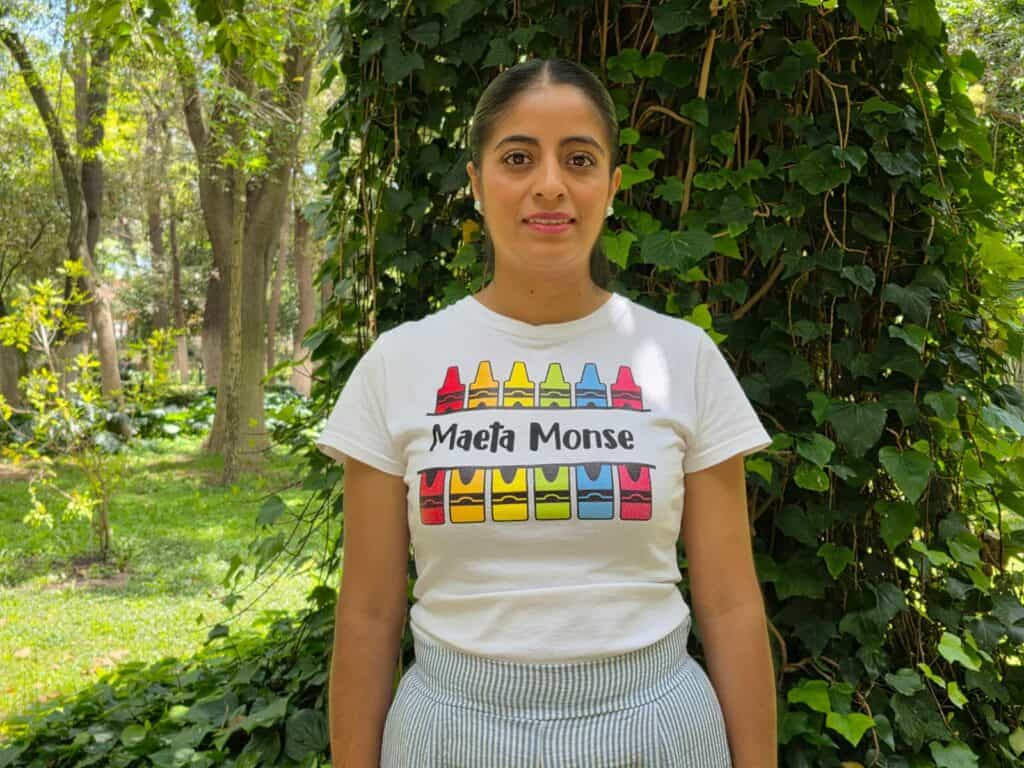 Monse, la maestra que convirtió un pequeño preescolar en un espacio para soñar